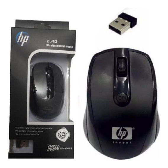 Mouse Óptico Hp 2,4g Ajustable 4 Botones Nuevo