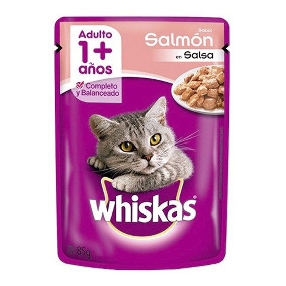 Sachet Whiskas Salmón 20 Un.