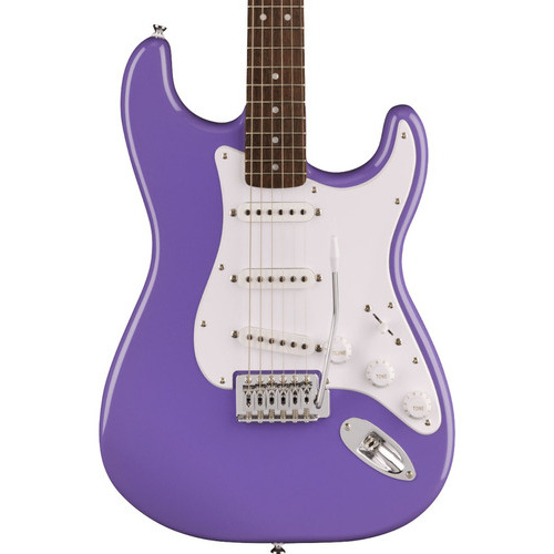 Guitarra Eléctrica Squier Sonic Ultraviolet Stratocaster Orientación De La Mano Diestro Color Violeta