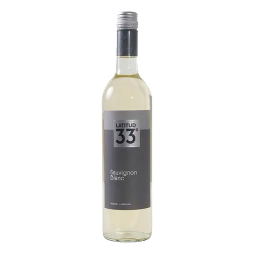 Vino Latitud 33 Sauvignon Blanc Blanco 750ml Chardon Botella