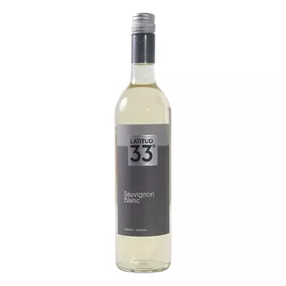 Vino Latitud 33 Sauvignon Blanc Blanco 750ml Chardon Botella
