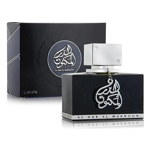 Perfume Lattafa Al Dur Al Maknoon Silver Edp 100ml-100%origi