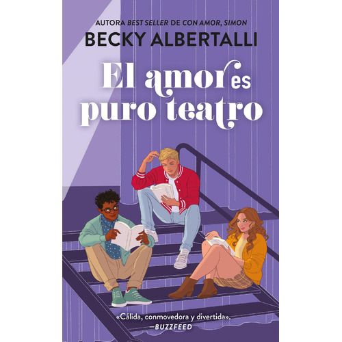 Libro El Amor Es Puro Teatro Becky Albertalli Puck Español Tapa Blanda 2023