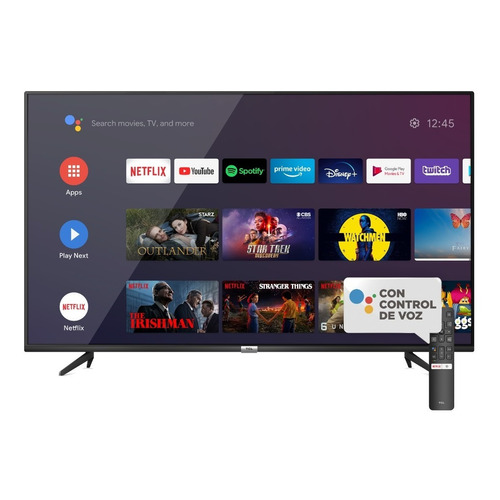 Android Tv Tcl L55p615 - 4k Hdr Dolby 100v-240v