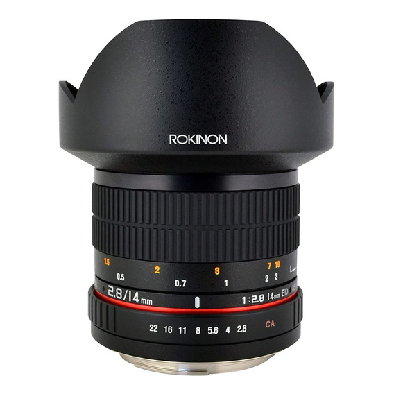 Lente Fija Ultra Ancha Rokinon Fe14m-p 14mm F2.8 Para Pen...