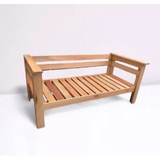 Sillon 125cm Jardin Exterior Madera Eucalipto