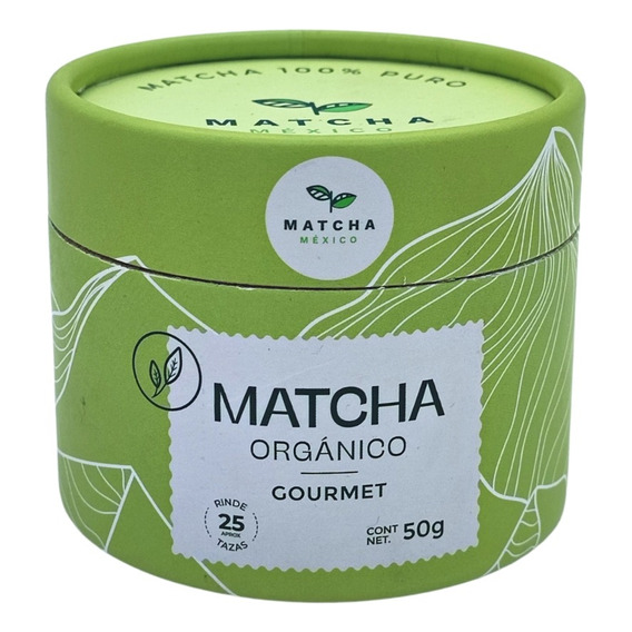Matcha 50g Gourmet Orgánico 100% Puro Aporta Anitoxidantes Y Energía. Para Cocina Y Bebidas.