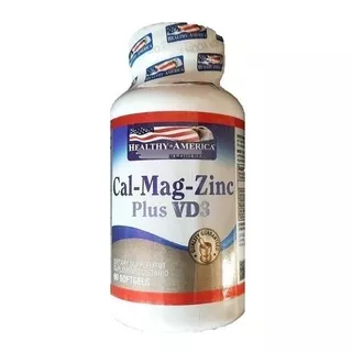 X3 Calcio Magnesio Zinc Vit D3 - Unidad a $527