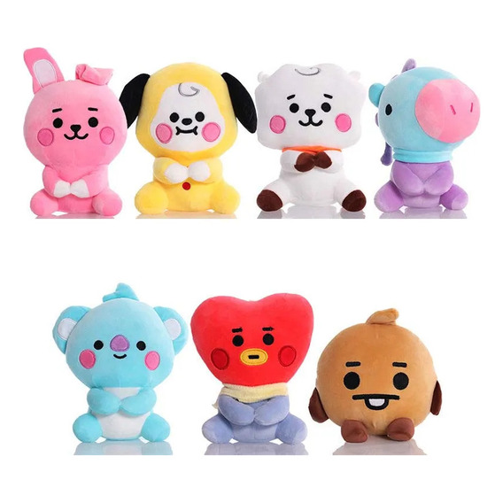 Peluche Bts /bt21 Hermoso Importado 