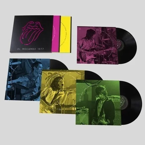 The Rolling Stones Live El Mocambo 1977 Box 4 Lp Vinyl