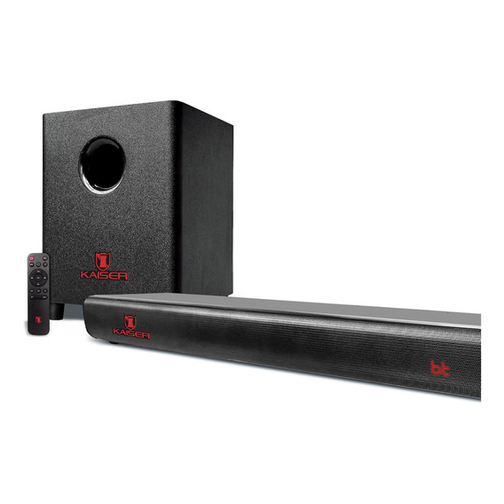 Barra De Sonido Kaiser 2,1 Canales Y Subwoofer, Kbs-4060