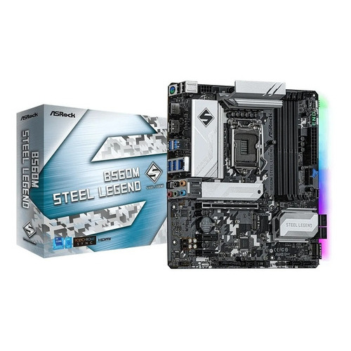 Mother Asrock B560m Steel Legend Intel 10°11 Gen Rgb  Pcreg