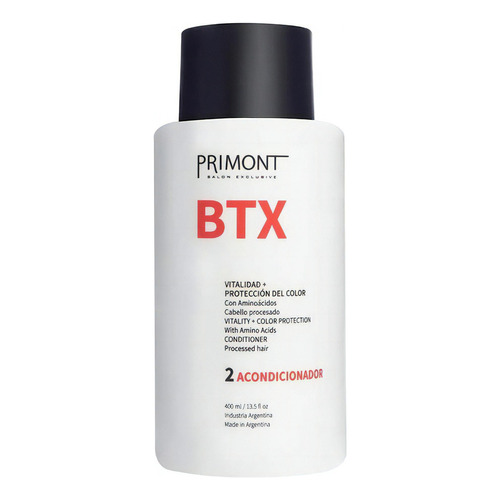 Acondiccionador Reestructurante Btx Primont X400 Ml
