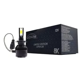 Kit Lampada Super Led Limited 12v 8000k H7 Code Tech One