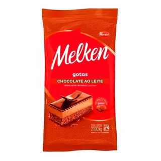 Chocolate Melken Ao Leite Gotas 2,1kg Harald