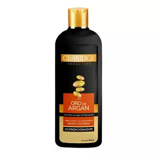 Acondicionador Claridge Proactive Oro De Argan X 400ml