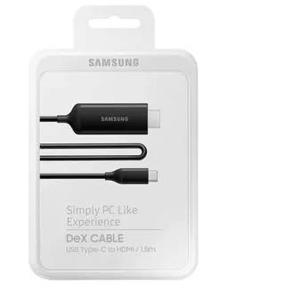 Samsung Dex Cable Usb Tipo C 4k Hdmi @ Galaxy S10 Note 10 9 Color Negro