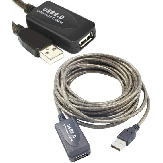 Extension Usb Activo 10m  Metros Blindado Sin Perdida