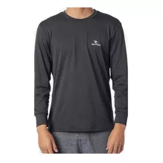 Camiseta De Lycra Rip Curl Corpo L/sl Black