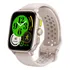 Smartwatch Amazfit Cheetah Square tela de 1.75" com pulseira de silicone - cor creme