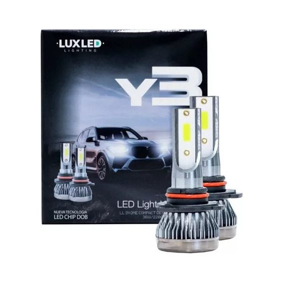 Luces Led Chicas Y3 Auto 22000lm 36w X Jgo Luz Led 