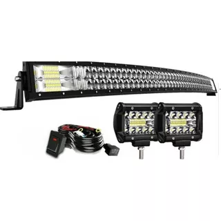 Barra Led 52 Pulgadas Curva 900 Watts  Con Arnes