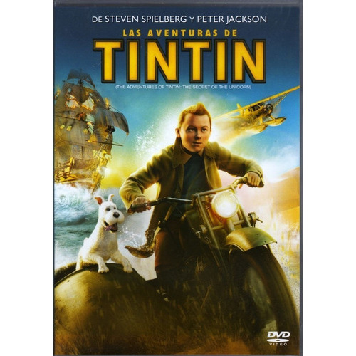 Las Aventuras De Tintín Spielberg Dvd Original Nuevo Sellado