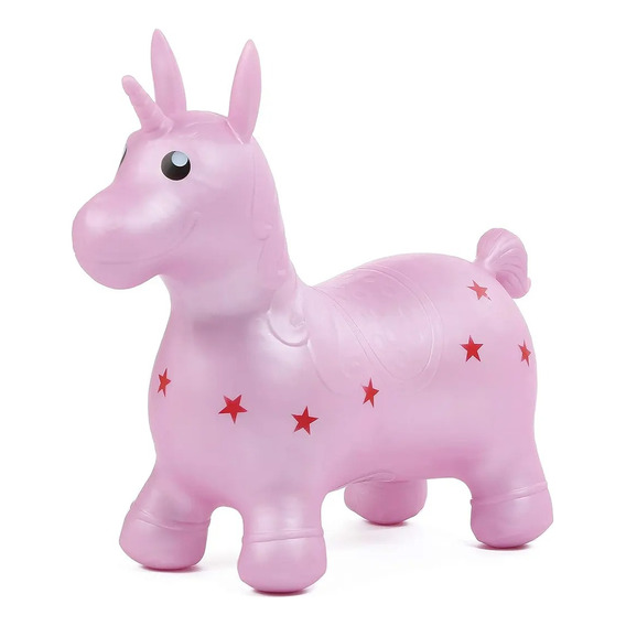 Unicornio Saltarin Rosa Ludi Ma Licorne +10meses 90008 Febo