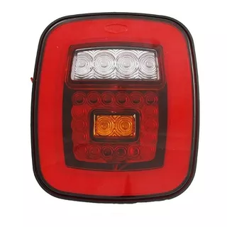 Foco Trasero Led 12-24v Halo Rojo Camion Volkswagen Y Ford 