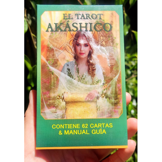 Tarot Akashico Español + Instructivo Español + Bolso