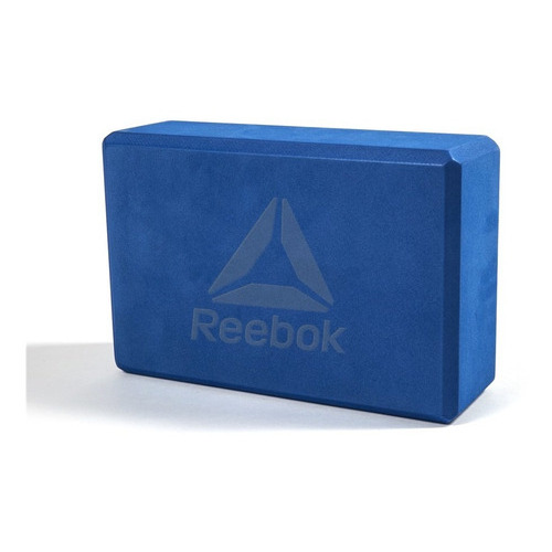 Bloque Para Yoga Reebok Impermeable Elongación Azul 