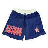 Short Basketball Mitchell & Ness Houston Astros