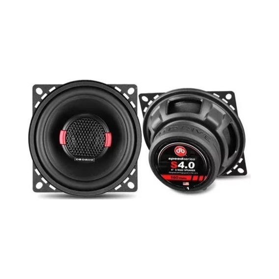 Bocinas Db Drive S4.0 4 Pulgadas Speed Series 2vias 160w Color Negro