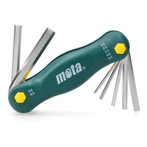 Juego De Llaves Torx 8 Piezas Tipo Navaja Mota Lr81