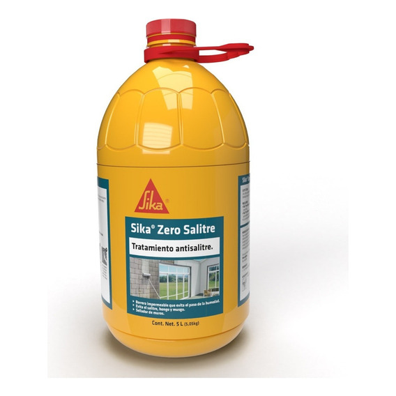 Sika Eliminador De Salitre Y Humedad Sika Zero Salitre 5 L