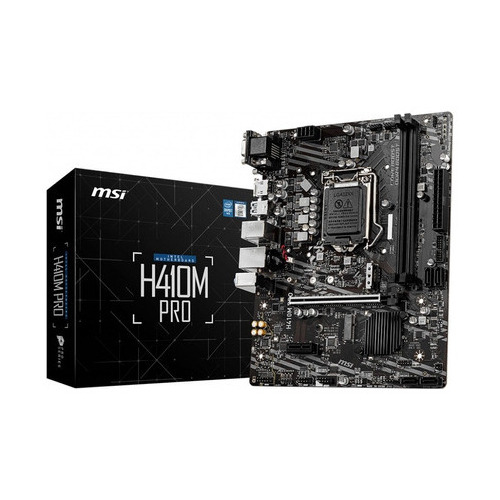 Motherboard Msi H410m Pro Ddr4 10ma Gen Hdmi H410 Pcreg