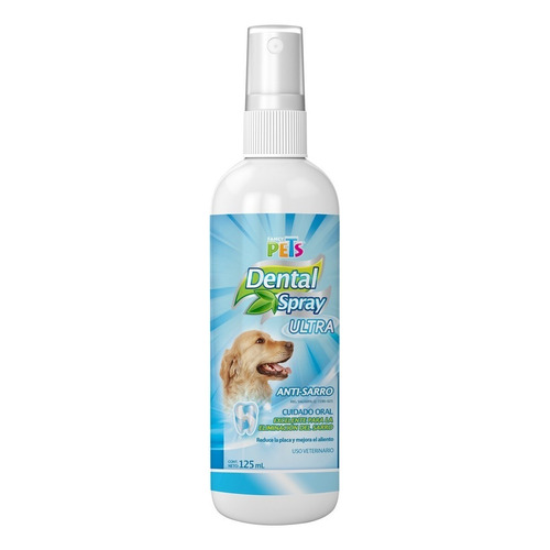 Spray Dental Antisarro Para Perro Ultra 125ml Fancy Pets Sabor Menta