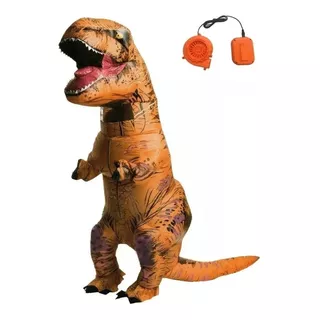 Disfraz Inflable Dinosaurio Jurassic Park Infantil Para Niño