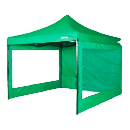 Gazebo Waterdog Mod Expo 303 Pro Plegable Estructura Acero Color Verde