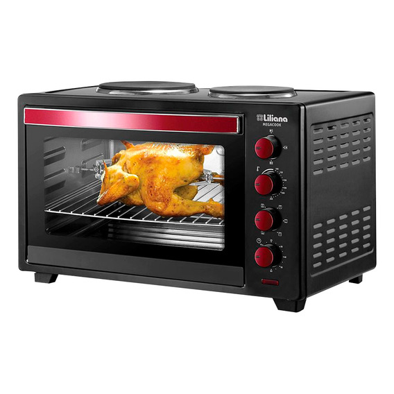 Horno De Mesa Electrico Liliana Ao160 Megacook 60l Bidcom