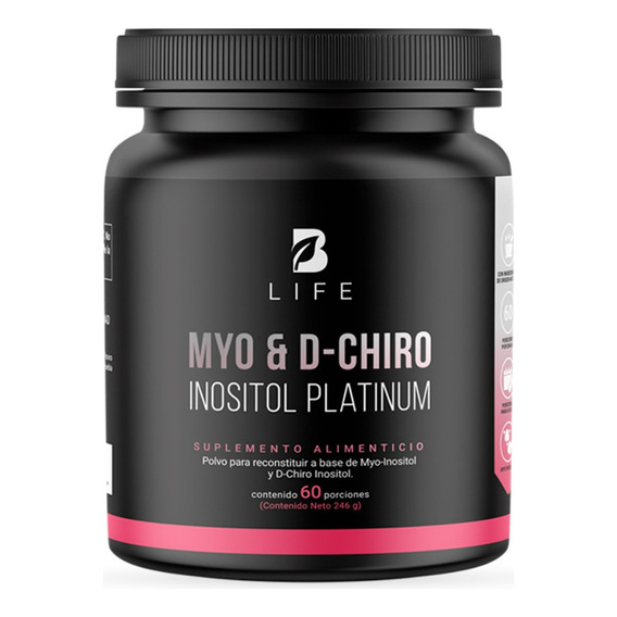 Myo Y D-chiro Inositol 246g Mezcla 40:1 Myo Inositol. B Life