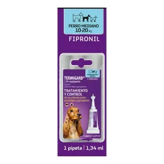 Fipronil Pipeta Perro 10 A 20 Kg Pulga Y Garrapata