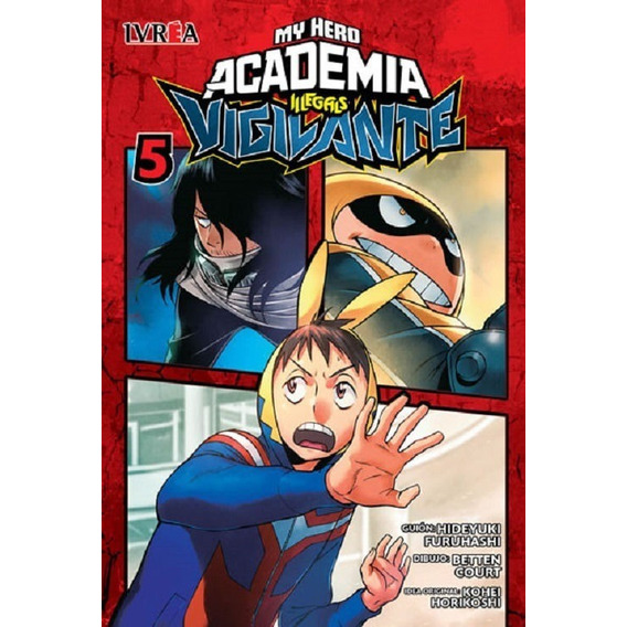 Manga, Vigilante: My Hero Academia Illegals Vol. 5 - Ivrea