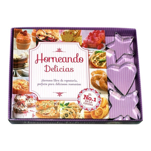 Libro Horneando Delicias Recetas + Moldes