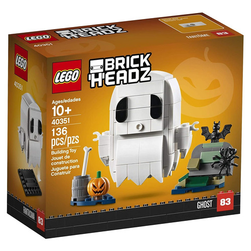 Lego Brick Headz Fantasma Halloween