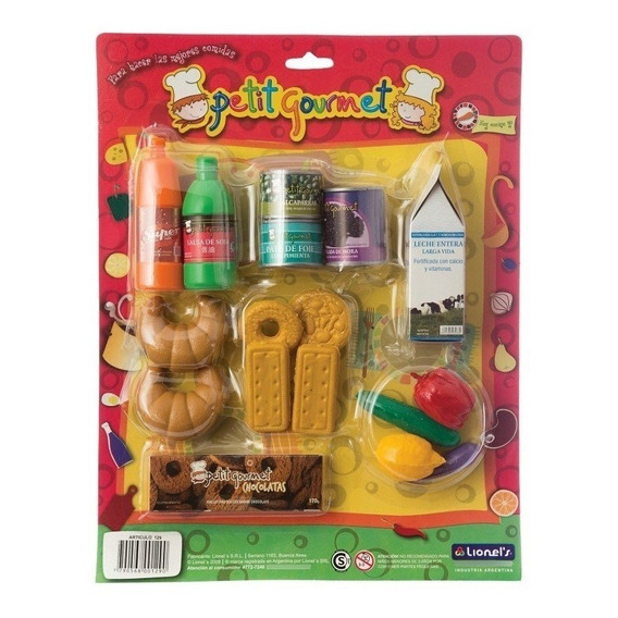 Set Comiditas Blister Petit Gourmet Lionels N129