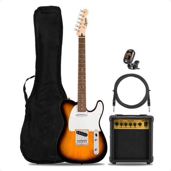 Guitarra Electrica Telecaster Ampli Fender Funda Afinador