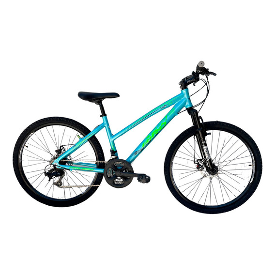 Mountain bike Fire Bird Lady Tour  2022 R26 M 21v frenos de disco mecánico color celeste/rosa  