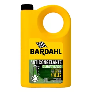 Anticongelante Bardahl Climatizado 17%, 3.785 L Color Verde Limón