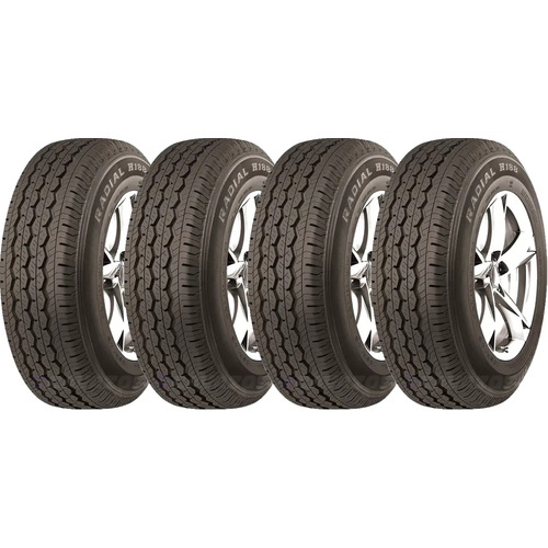 Kit de 4 llantas Trazano PCR (Neumáticos para automóviles) H-188 P 205/70R15 104 - 900 kg